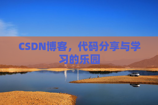 CSDN博客，代码分享与学习的乐园